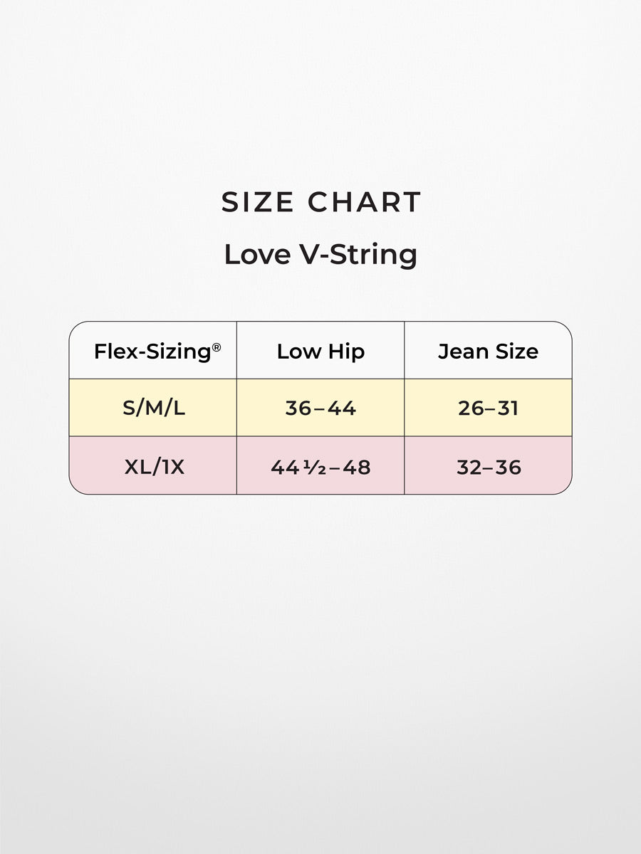 Love-V-String-Size-Chart