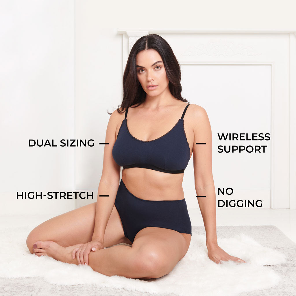 BENCH/ on X: Be irresistibly beautiful, just like #DindiPajares in  ultra-stretch duo underwear that lets you lounge in comfort and style 🎇 👙  Ultra Stretch Wireless Multiway Bra - GSR0026 - P549.75